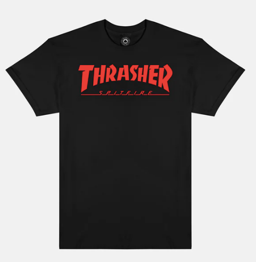 Thrasher x Spitfire Bighead Jake Tee - Plus Skateboarding