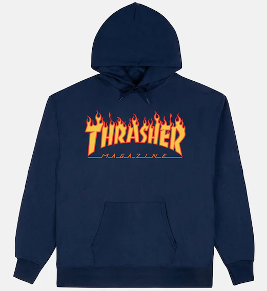 Thrasher Flame Logo Hoodie
