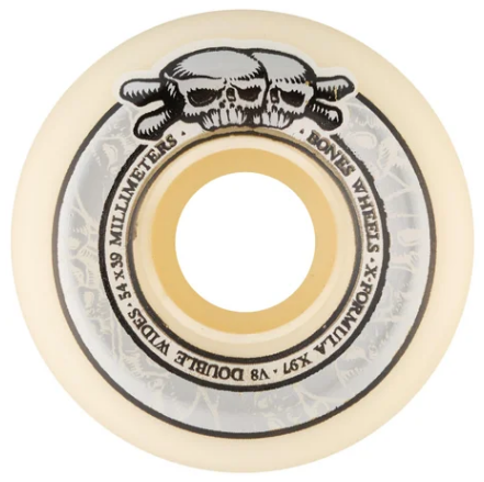 Bones X-Formula Double Wides V8 56mm x 40mm 97A - Plus Skateboarding