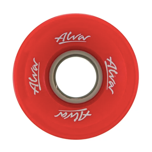 Alva Cruiser Cherry Red Wheels 60mm 78a - Plus Skateboarding
