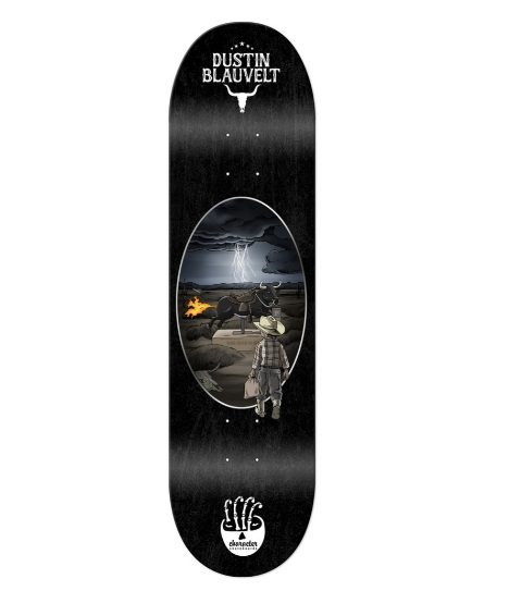 Character Dustin Blauvelt Iron Horn Hank Deck 8.25