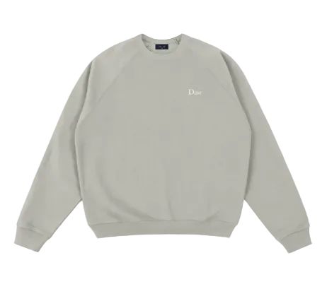 Dime Classic Small Logo Crewneck (Iron)