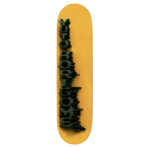 April Yuto Horigome Stamp Orange Deck 8.0" - Plus Skateboarding