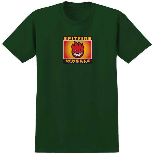 Spitfire Bighead Box S/S Tee (Forest)