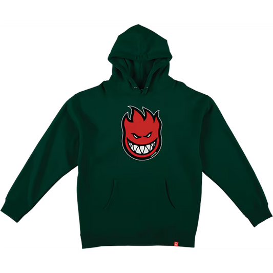 Spitfire Bighead Fill Youth Hoodie (Green/ Red)