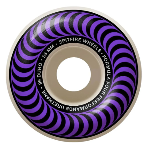 Spitfire F4 Classic 58mm 99d Wheels natural color
