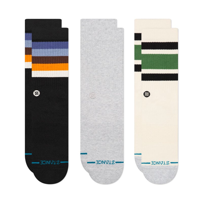 Stance Cotton Crew Socks 3 Pack (Canvas)
