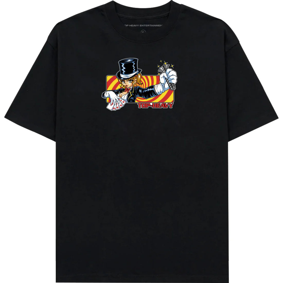 Top Heavy Sleight of Hand Tee (Black)