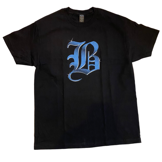 The Bunt "B" Black Tee
