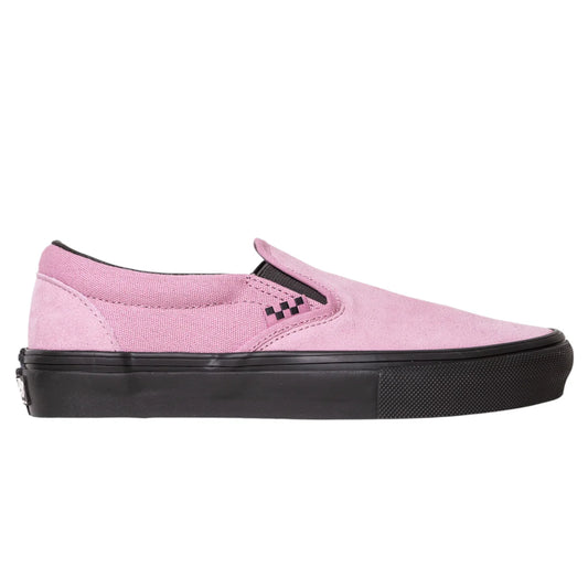 Vans Skate Slip-On Pink/Black - Plus Skateboarding