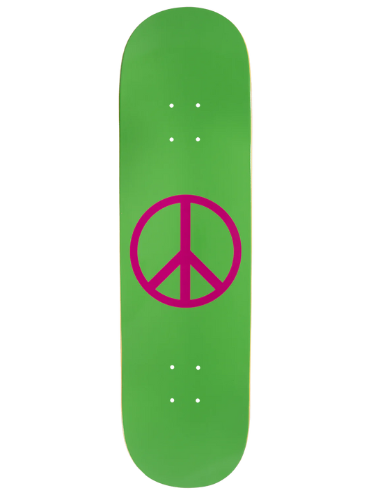 Violet Peace Psalm 91 Deck (Green / Pink) 8.25"