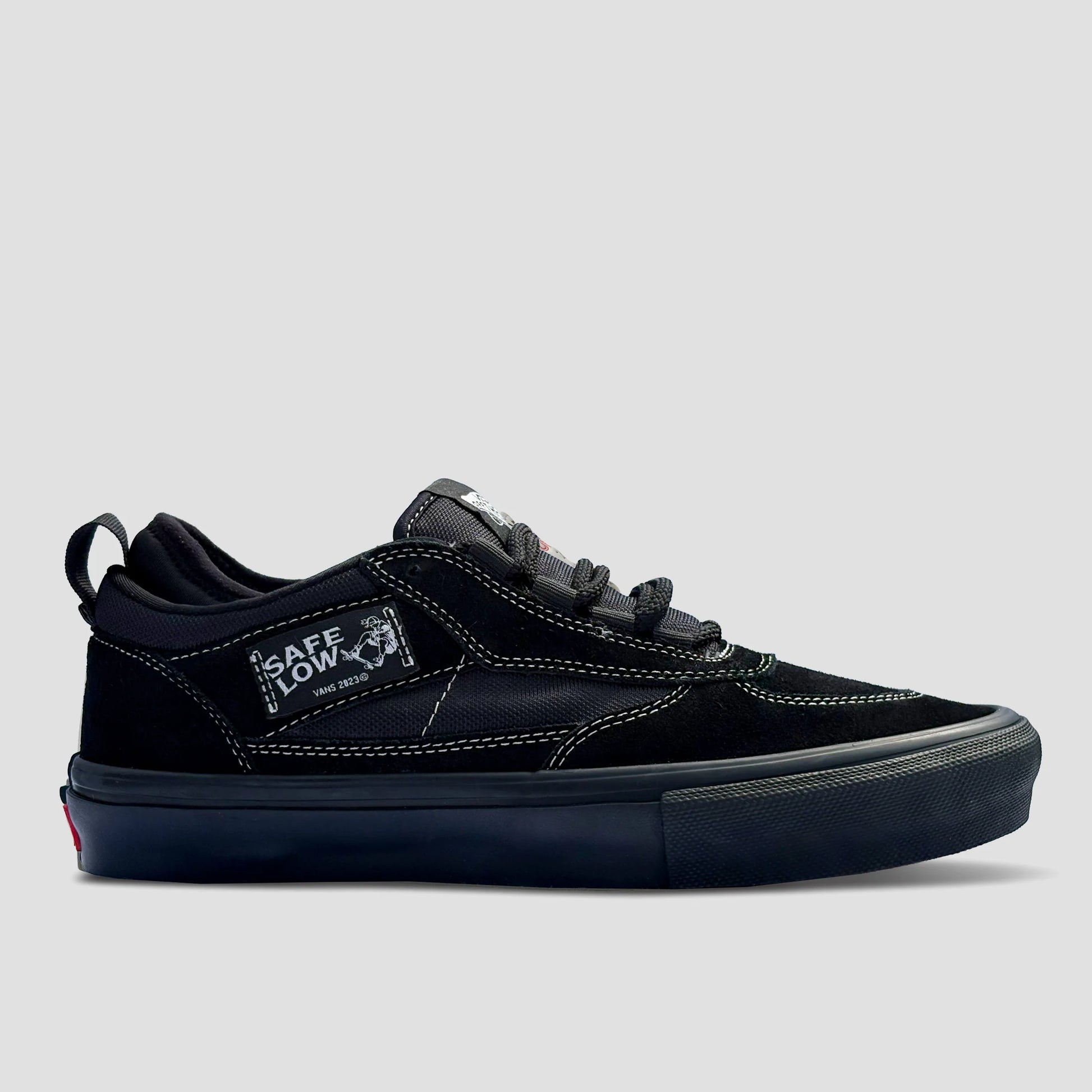 Vans Skate Sk8 Safe Low (Black) - Plus Skateboarding
