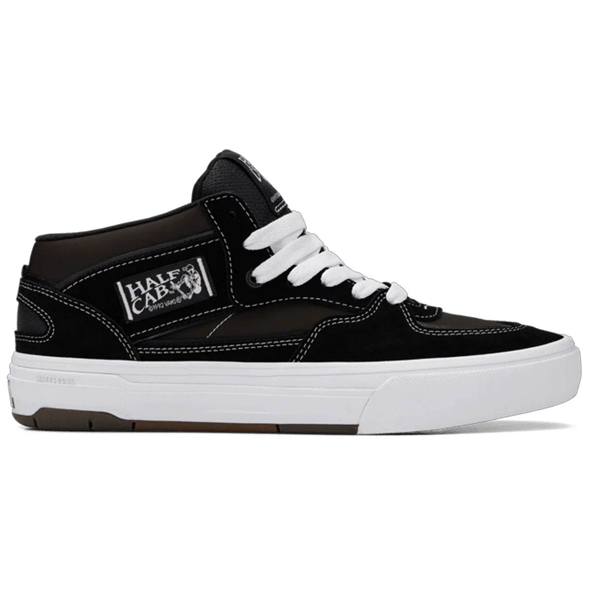 Vans Skate Half Cab Wafflecup (Black/White) - Plus Skateboarding