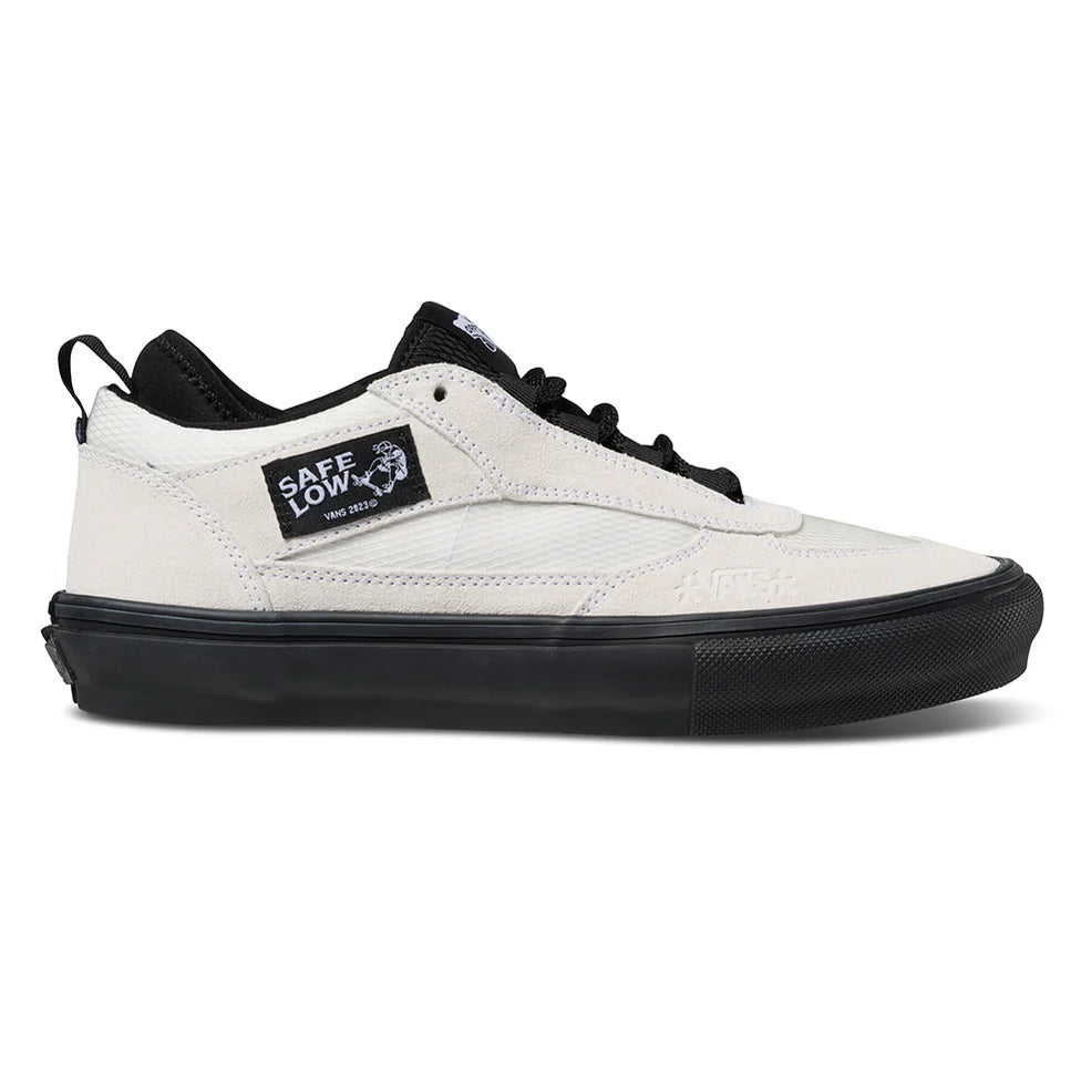 Vans Safe Low Atiba Bone White on white background