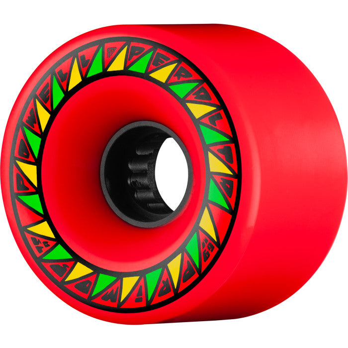 Powell Peralta Primo Skateboard Wheels 69mm 75A Red