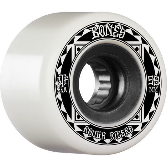 Bones Rough Rider Runner Wheels 59mm 80A (White)