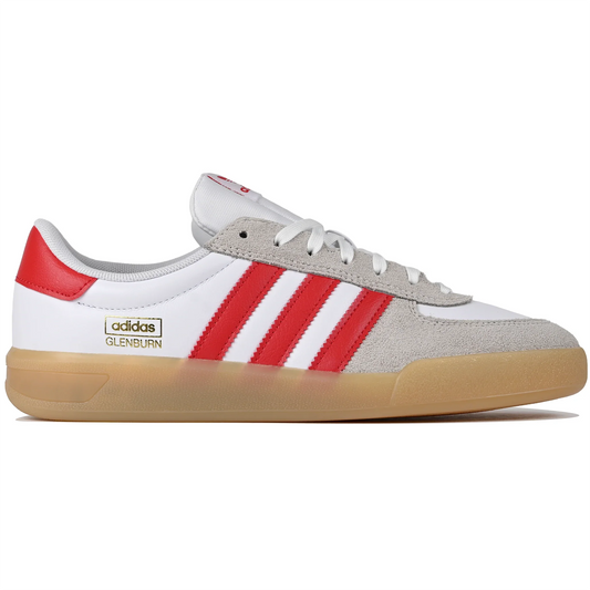 Adidas Glenburn (White/ Scarlet)