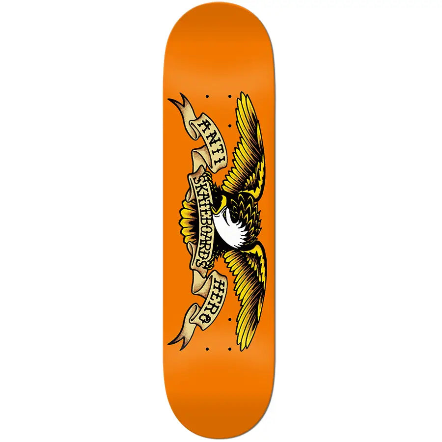 Anti Hero Classic Eagle Orange Deck (9.0")