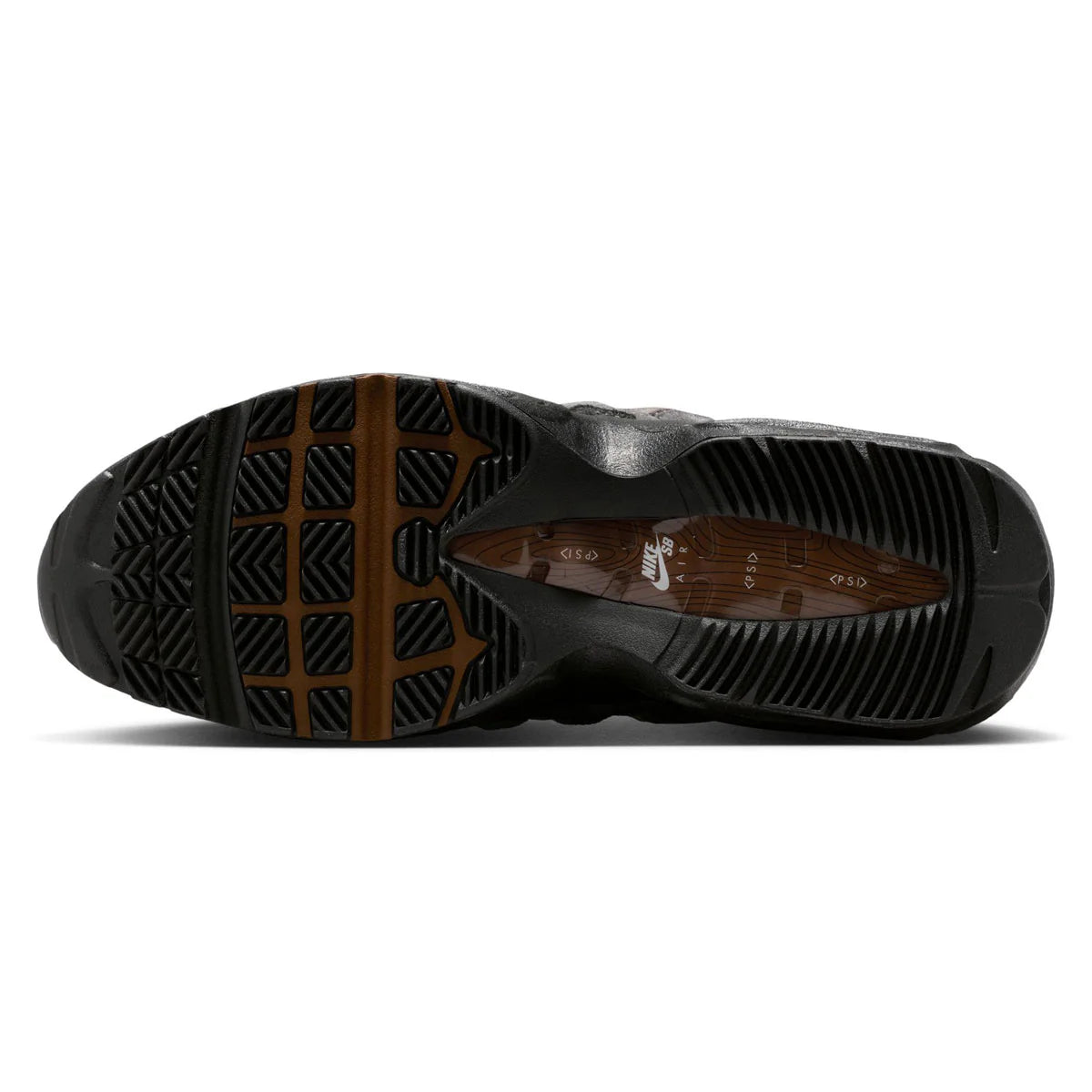 Nike SB Air Max 95 Black / Cacao Wow / Anthracite - Plus Skateboarding