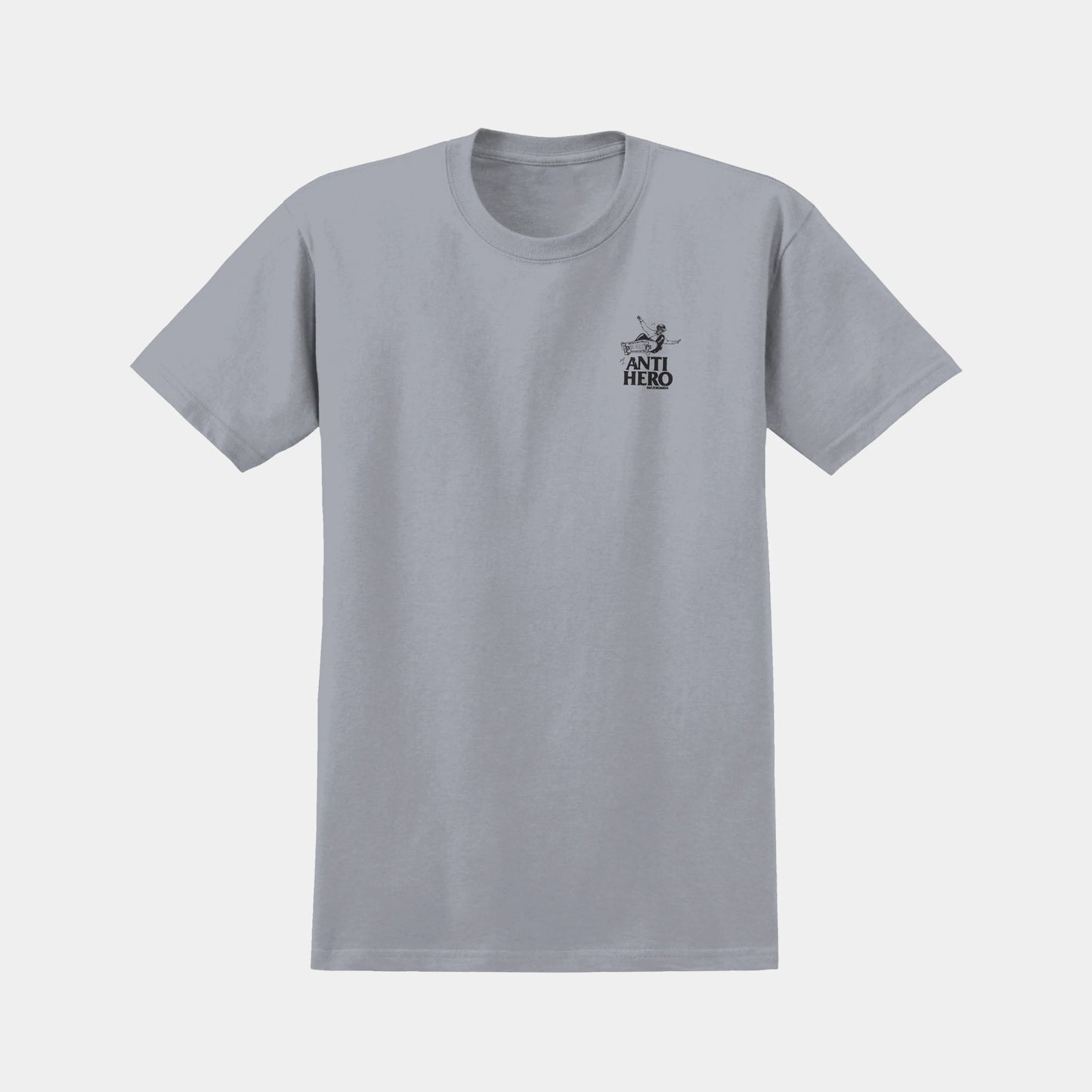 Anti Hero Phelps by Lance T Shirt (Asphalt) - Plus Skateboarding