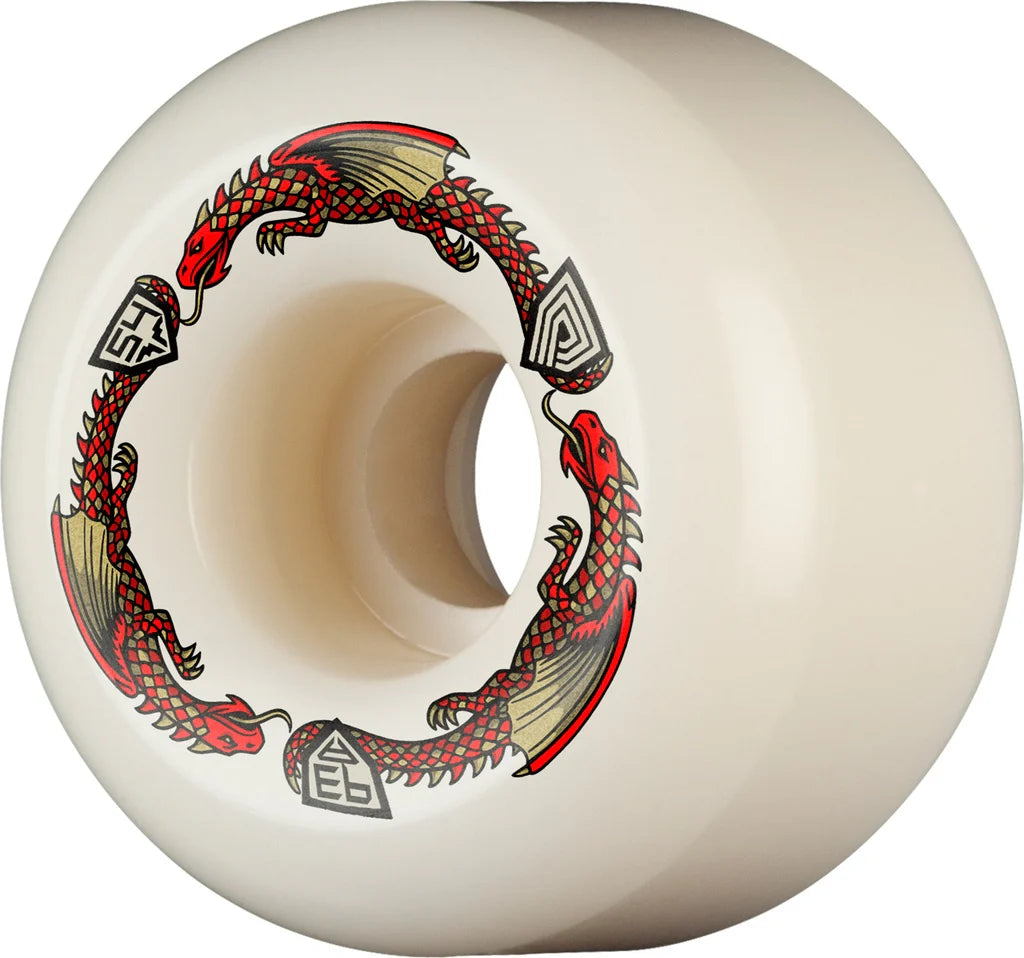 Powell Dragon Formula Red A2 93a 54mm x 39mm Wheels