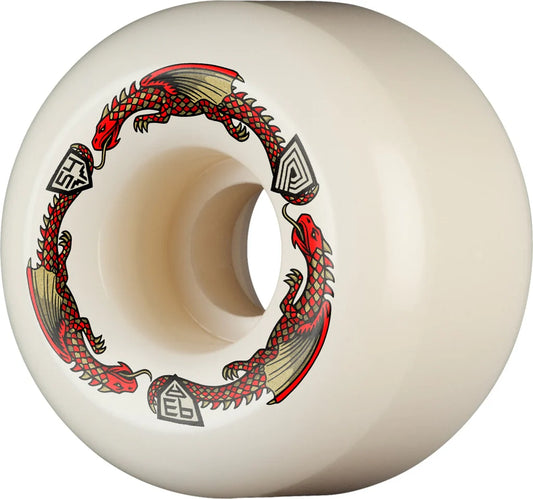 Powell Dragon Formula Red A2 93a 54mm x 39mm Wheels - Plus Skateboarding