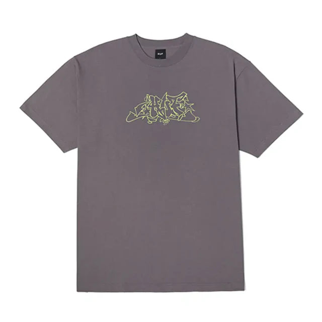 Huf Outline S/S Tee (Light Plum)