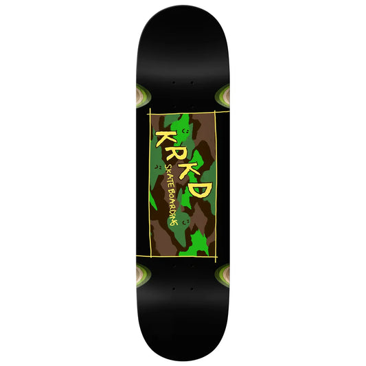 Krooked Team Kamo Black Deck 8.25