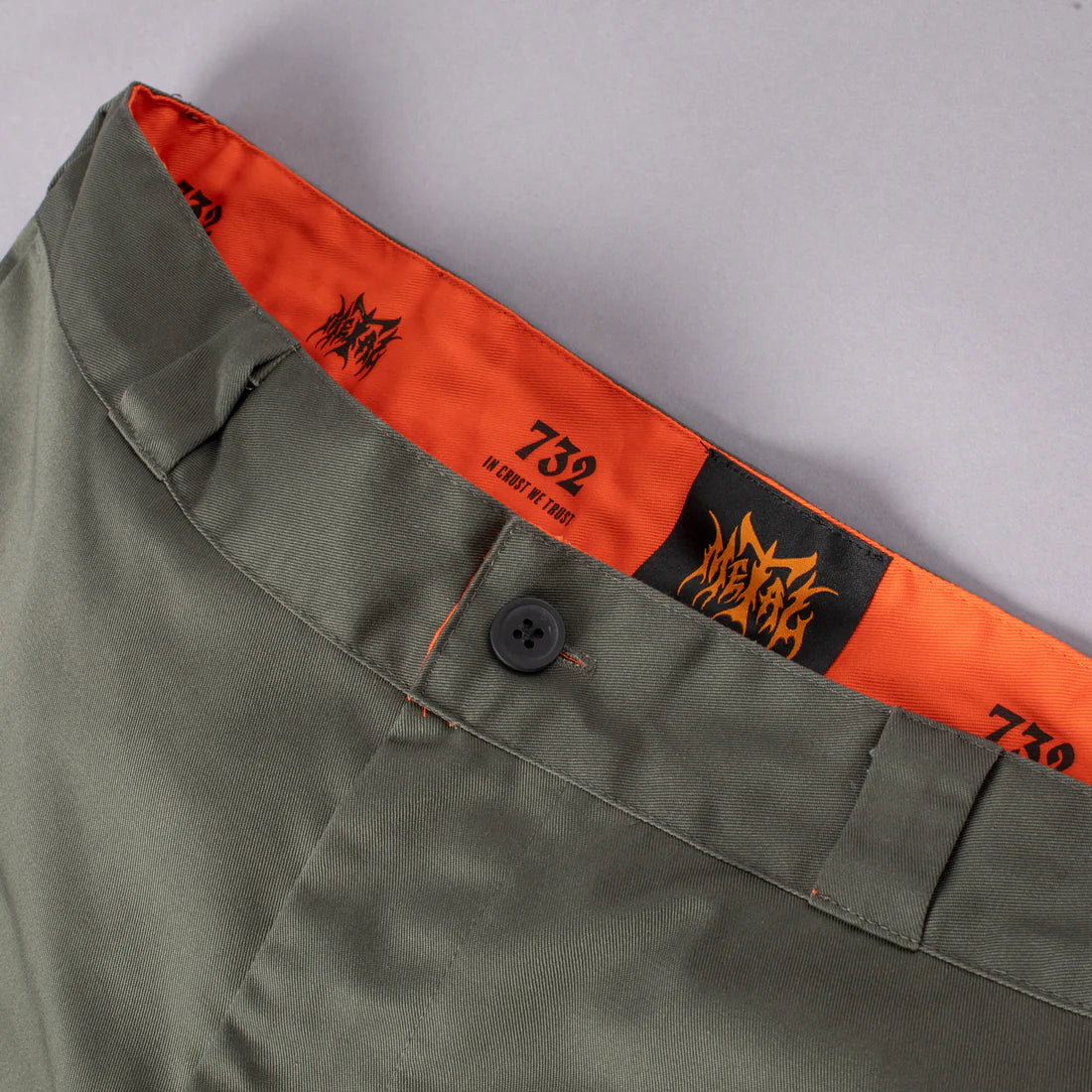 Metal Jersey Chino pants