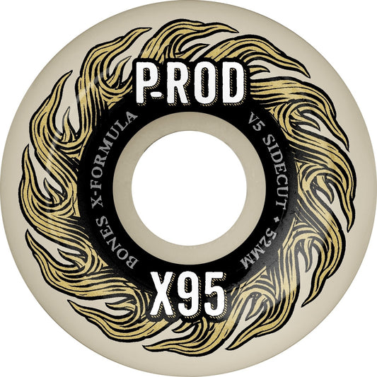 Bones XF P-Rod Pro V5 Sidecut Wheels 54mm 95A