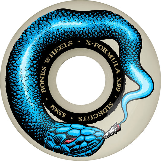 Bones Smokin Snake X-Formula V5 Sidecut Wheels 54mm 99a