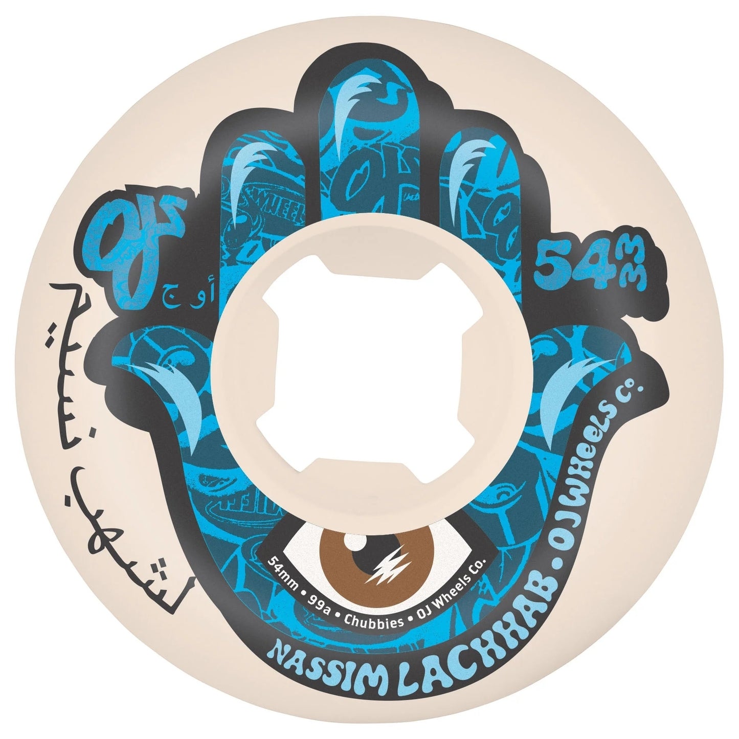 OJ Nassim Lachhab Elite Chubbies Wheels 54mm 99a