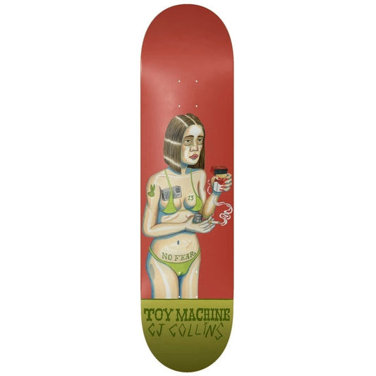 Toy Machine Collins No Fear Deck 8.5