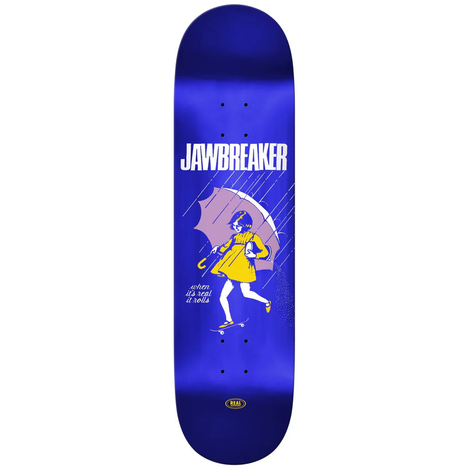 Real x Jawbreaker Blue Foil Deck
