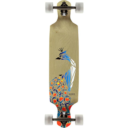 San Clemente Birds of Paradise Drop Through Longboard 36"