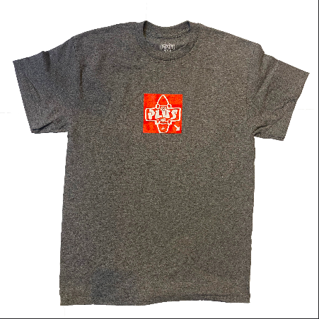 Plus Square Logo Tee - Plus Skateboarding