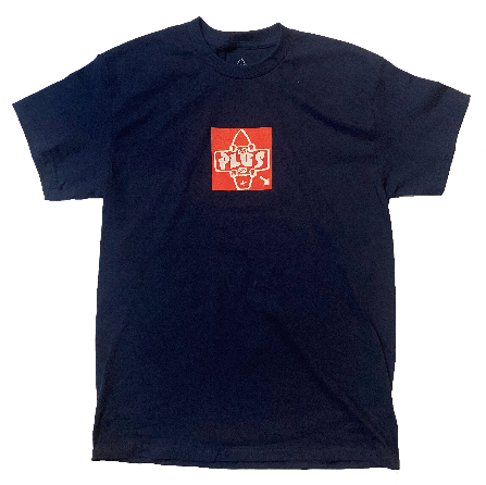 Plus Square Logo Tee - Plus Skateboarding