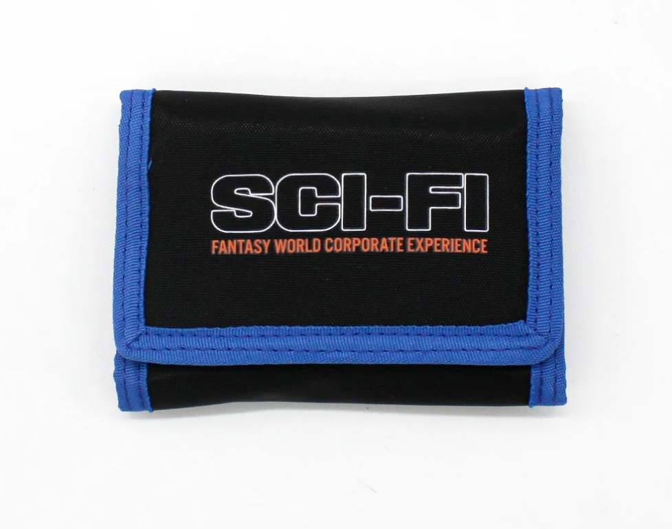 Sci Fi Fantasy Tri Fold Velcro Wallet