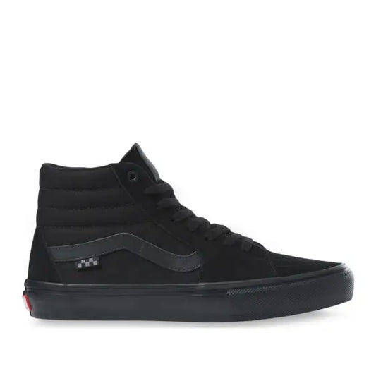 Vans Skate SK8-Hi Shoes (Black/Black) - Plus Skateboarding